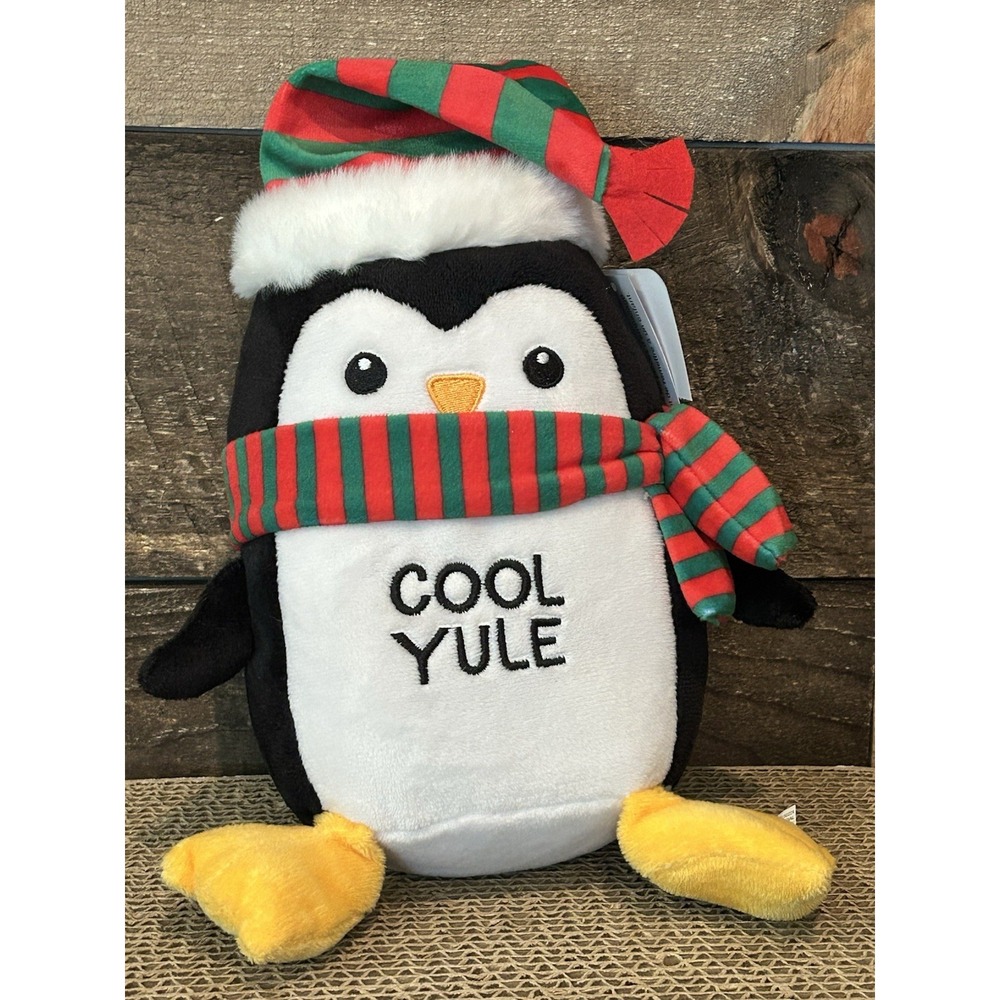 American Greetings Cool‎ Yule Plush 8" Penguin Stuffed Animal Penquin Pal